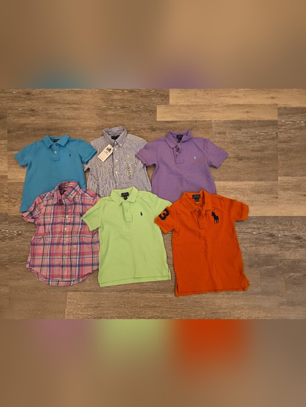 Polo by Ralph Lauren Kids Lime Green Classic Short Sleeve Polo New
